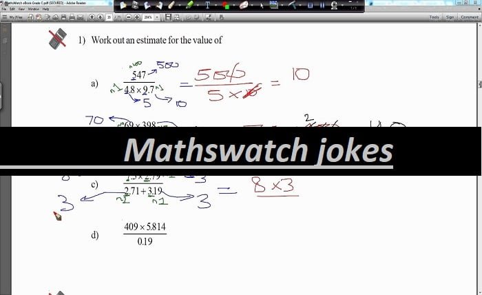 mathswatch jokes