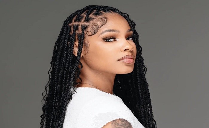 boho knotless braids